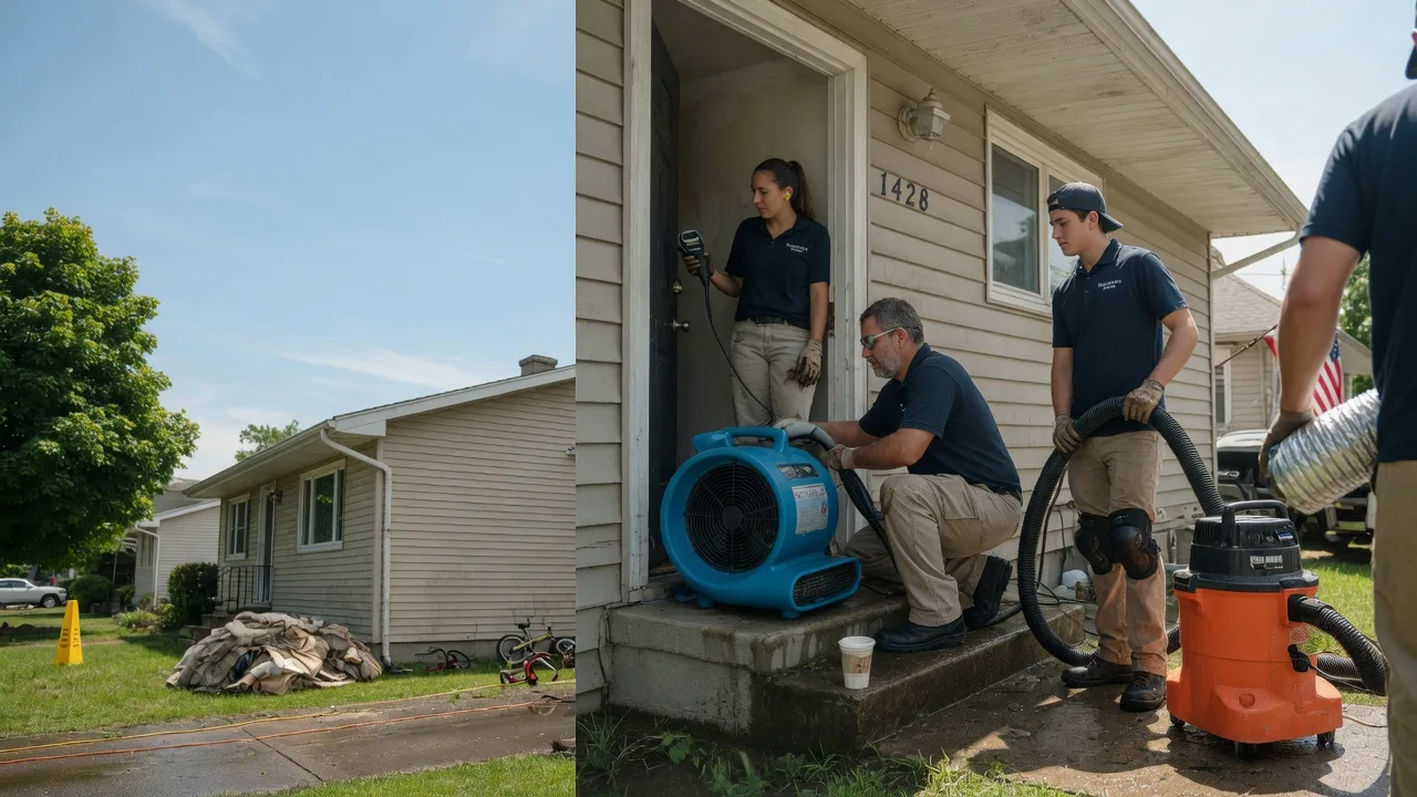 Water Damage Restoration in Woodworth, LA near me